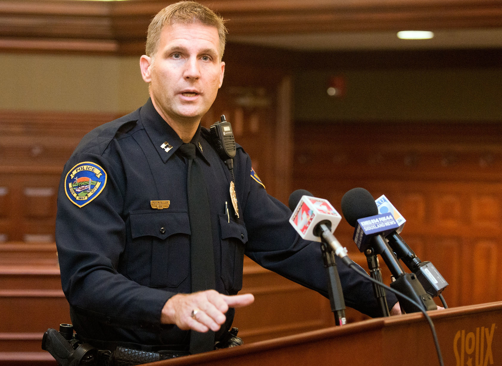 New Police Chief Rex Mueller